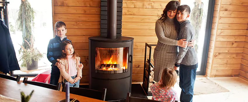Morso Cast Iron Fireplace Insert Installation in Gurnee, Illinois