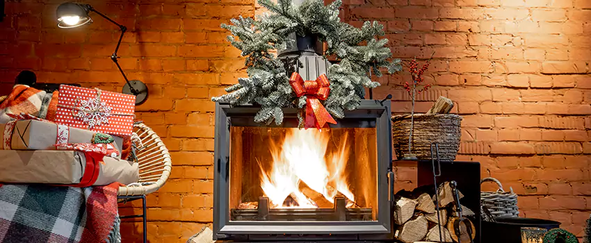 Travis Industries Linear Gas Fireplace Installation in Gurnee, Illinois