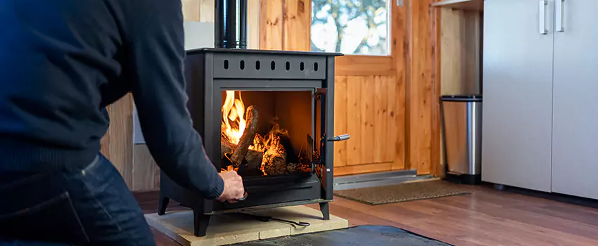 Open Hearth Wood Fireplace Installation in Gurnee, IL
