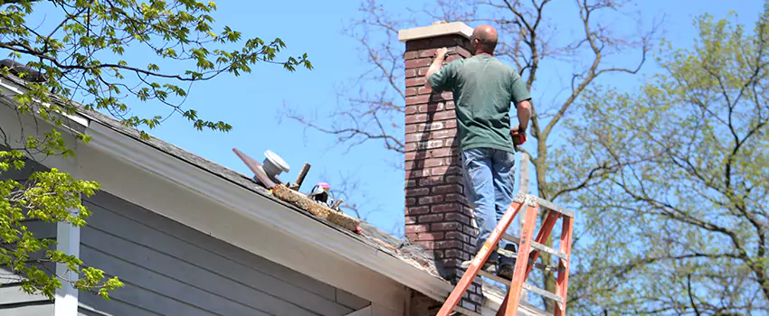 Vinyl and PVC Chimney Flashing Installation in Gurnee, IL