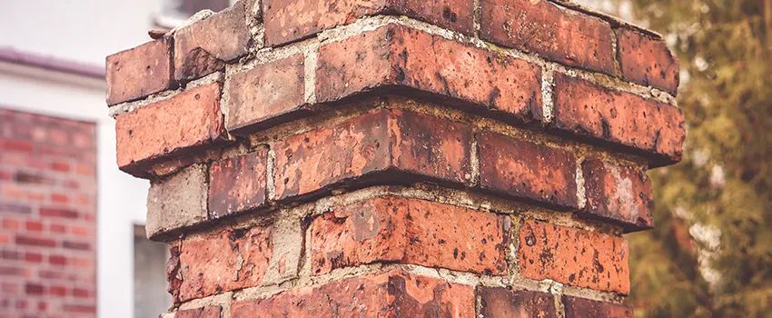 Cracked Chimney Bricks Repair Cost in Gurnee, Illinois