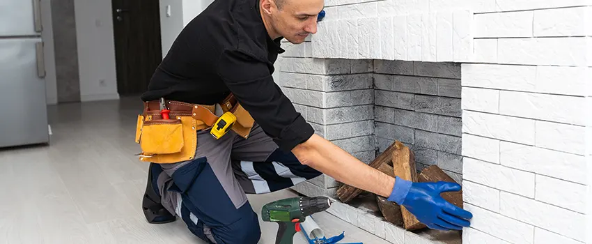 Fireplace Damaged Damper Frame Repair Services in Gurnee, Illinois